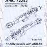 Advanced Modeling AMC 72242 Kh-59M missile with AKU-58 (2+2 pcs.) 1/72