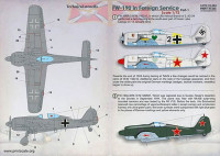 Print Scale 72393 FW-190 in Foreign Service Part 1 (wet decals) 1/72