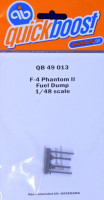 Quickboost QB49 013 F-4 Phantom II fuel dump (HAS) 1/48