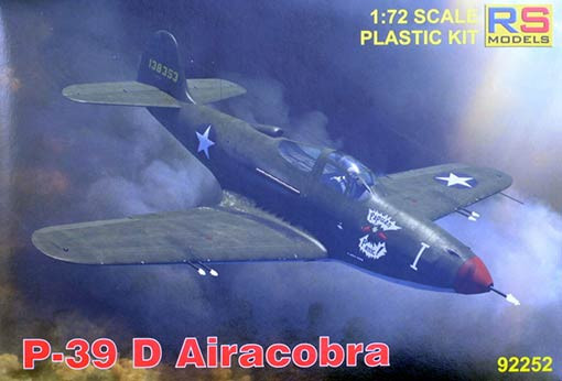 Rs Model 92252 P-39D Airacobra (5x camo) 1/72
