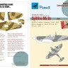 Peewit P77004 Paper Camouflage mask Spitfire Mk.Vc (AIRFIX) 1/72