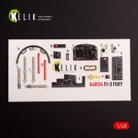 Reskit K48124 FJ-3 - interior 3D (KITTYH/ZIMMI) 1/48