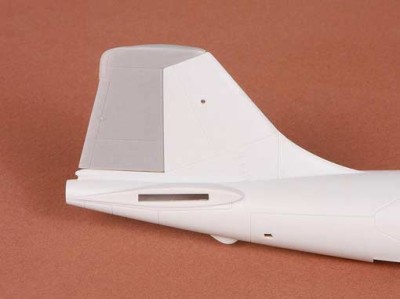 Sbs Model 72005 E.E. Canberra - Correct rudder (AIRFIX) 1/72