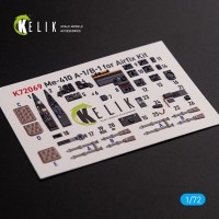 Reskit K72069 Messerschmitt Me410A-1 int. 3D decals (AIRF) 1/72