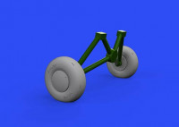 Eduard 648556 BRASSIN 1/48 Tiger Moth wheels (AIRF)