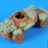 Black Dog T35278 Sd.kfz.223 accessories set (designed to be used with Tamiya kits) 1/35