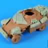 Black Dog T35278 Sd.kfz.223 accessories set (designed to be used with Tamiya kits) 1/35
