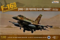 Kinetic K48009 F-16D Israeli Defence Force:IDF Barakeet 1/48