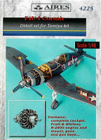 Aires 4225 F4U-1 Corsair detail set 1/48