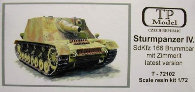 TP Model T-72102 SdKfz.166Brum.Zim.Late 1/72