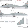 HAD DW72008 Decal MiG-29B/UB in NATO service (dry-water) 1/72