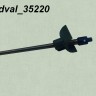 Zedval 35220 85 мм ствол пушки C-53 для звезды №3687 с переходником 1/35