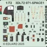 Eduard 3DL72071 Mosquito NF Mk.XXX SPACE (SP.HOBBY) 1/72