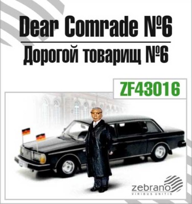Zebrano ZF43016 Дорогой товарищ №6 (Хонекер) 1/43