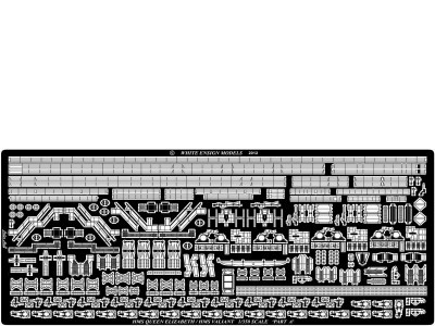 White Ensign Models PE 35160 HMS QUEEN ELIZABETH WW2 Battleship for Trumpeter kit 1/350