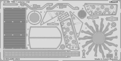 Eduard 32486 Set TBD-1 exterior (Trump) 1/32