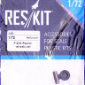 Reskit RS72-0091 F-22A Raptor wheels set (ACAD,ITA,REV) 1/72