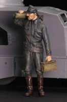 Copper State Models F35-017 Austro Hungarian Armoured Car Crewman with MG 1/35