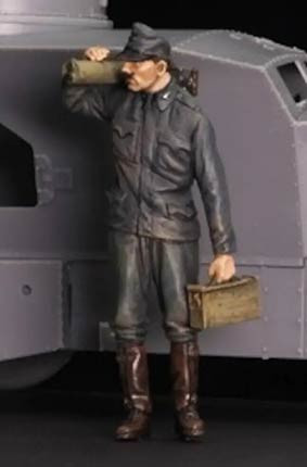 Copper State Models F35-017 Austro Hungarian Armoured Car Crewman with MG 1/35
