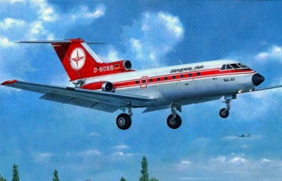 Mars Models 72102 Як-40 поздних серий 1/72