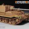 Voyager Model PE351084 WWII German Sd.Kfz.184 Elefant Tank destoryer upgrade set (ZVEZDA 3659) 1/35