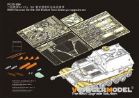 Voyager Model PE351084 WWII German Sd.Kfz.184 Elefant Tank destoryer upgrade set (ZVEZDA 3659) 1/35