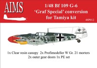 Aims AIMS48P012 Messerschmitt Bf-109G-6 'Graf Special' 1/48
