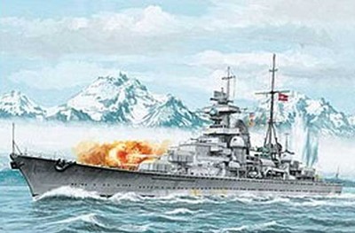Revell 05049 Германский корабль &quot;Kreuzer Bl?cher&quot; 1/720