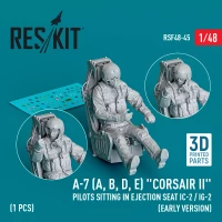 Reskit F48045 A-7 (A, B, D, E) 'Corsair II' pilots sitting 1/48