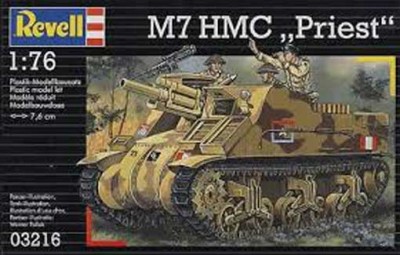 Revell 03216 Танк M-7 105 mm&quot;Priest&quot; (REVELL) 1/76