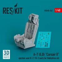 Reskit U48242 A-7 E, D Corsair II eject.seat IC-2 / IG-2 1/48