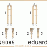 Eduard 49085 Seatbelts Luftwaffe WWII bombers SUPERFABRIC 1/48