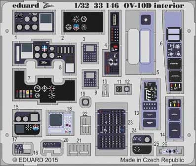 Eduard 33146 OV-10D interior S.A. 1/32