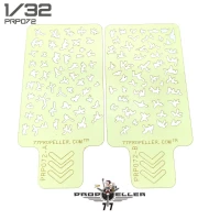 77 Propeller 77PRP072 Italian aircraft camouflage template Type A 1/32