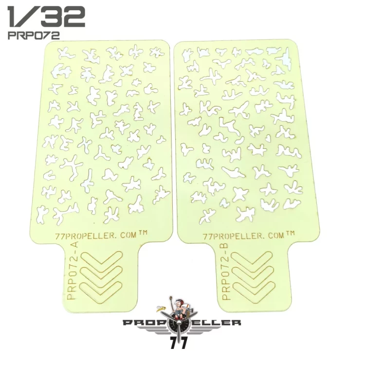 77 Propeller 77PRP072 Italian aircraft camouflage template Type A 1/32