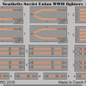 Eduard 49100 Seatbelts Soviet Union WWII fighters STEEL 1/48