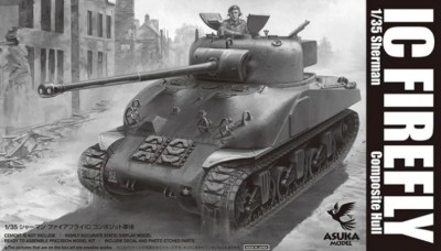 Asuka Model 35-044 Sherman IC Firefly Composite Hull 1:35