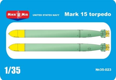 MikroMir 35-023 Американская торпеда Mark 15 1/35