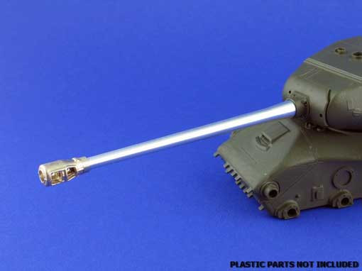 Aber 35 L-069 1/35 Russian 122 mm D-25T tank barrel for IS-2 -Tamiya, Dragon мет. ствол