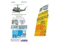 Микродизайн 072063 UH-1F Huey (Hobby Boss) цветные приборные доски 1/72