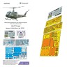 Микродизайн 072063 UH-1F Huey (Hobby Boss) цветные приборные доски 1/72