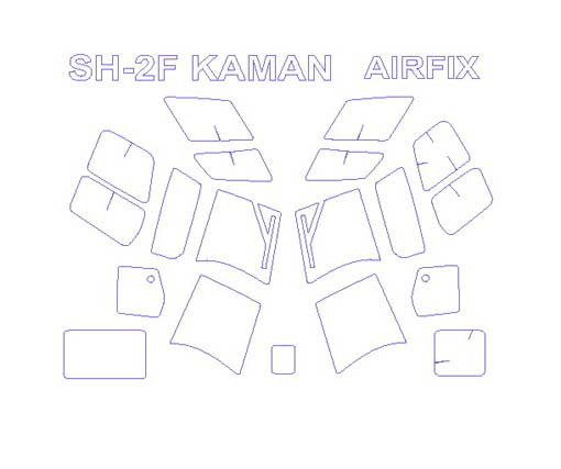 KV Models 72293 Kaman SH-2F SeaSprite (AIRFIX #03041) Airfix 1/72