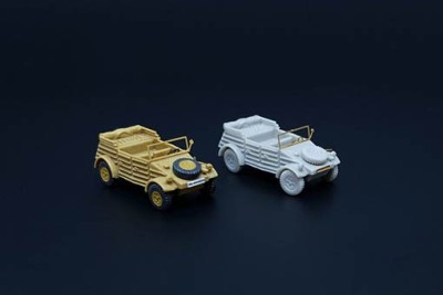 Brengun BRS144052 Kubelwagen - 2 pcs. (resin kit) 1/144