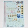 Foxbot Decals FBOT48085A Sukhoi Su-27P, Part 2, Ukranian Air Forces, digital camouflage (decals with masks) 1/48