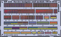 Eduard TP533 Soviet insignia 1944 and medals