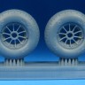 Barracuda Studios BCR48500 North-American P-51D Mustang Block Tread Mainwheels 1/48