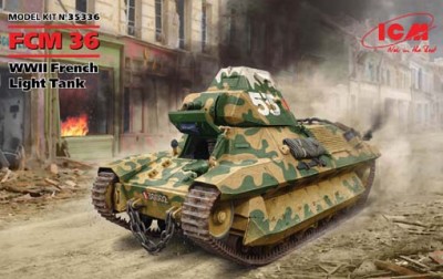 ICM 35336 FCM 36, Французский легкий танк II МВ 1/35