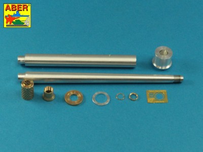 Aber 35 L-268 barrel for German Geschutzwagen Tiger fur 17cm Kanone 72 (Sf) (designed to be used with Trumpeter kits) 1/35