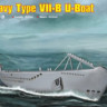 Hobby Boss 83504 German Navy Type VII-B U-Boat 1/350