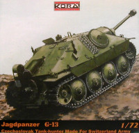 Kora Model A7234 Jagdpanzer G-13 (for Switzerland Army) 1/72